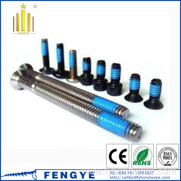 hot price stainless steel nylok patch screw